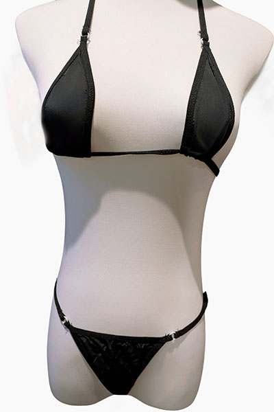 【063】黒ビキニ