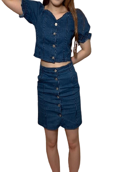 【059】デニムセットアップ