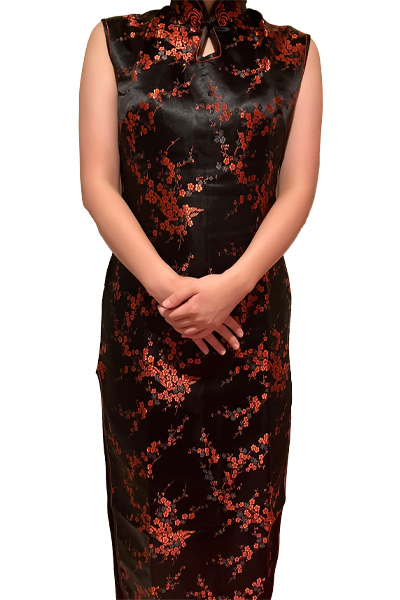 【210】黒チャイナ