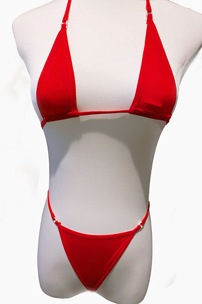 【060】赤ビキニ