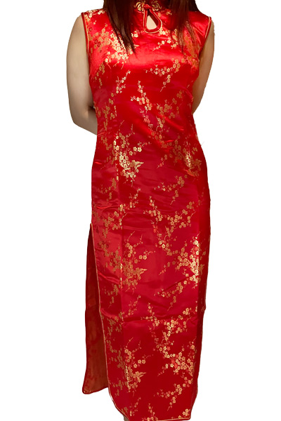 【207】チャイナドレス(赤)